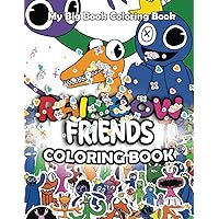 My RAlNB0W Big Book FRIEND Coloring Book: Fun coloring book for kids and todllers v2 My RAlNB0W Big Book FRIEND Coloring Book: Fun coloring book for kids and todllers v2 Paperback