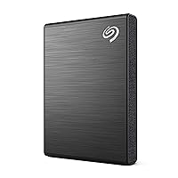 Seagate One Touch SSD 2TB External SSD Portable – Black, speeds up to 1030MB/s, 6mo Mylio Photo+ subscription, 6mo Dropbox Backup Plan​ and Rescue Services (STKG2000400)