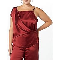 Making the Cut Season 3 Episode 3 Satin One-Shoulder Blouse Inspired by Jeanette's Winning Look