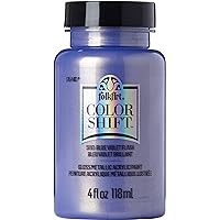 FolkArt Color Shift Acrylic Paint in Assorted Colors (4 oz), Blue Violet Flash