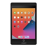 IPORT Connect PRO iPad Case - Compatible as 10.2 inch 9th Generation case | iPad 10.2 inch 8th Generation case | iPad 10.2 inch 7th Generation case (Black)