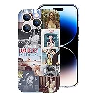 Lana Del Rey Phone Case for iPhone 12 Pro Max 6.7/in Limited Edition Music Aesthetic Poster Art Protective Case Lana Del Ray Gifts Merch Merchandise Accessories Decor Gifts for Women Men Fans