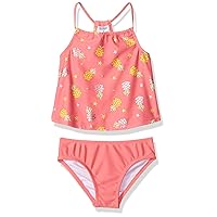 Girls' Tankini 2-Piece Swimsuit Bathingsuit