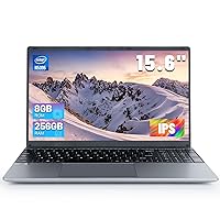 AEEZO Laptop Computer, 15.6 inch Laptop, 1366 * 768 IPS Display, Intel Celeron N5095 Processors,8GB DDR4 256GB SSD, Large Battery Capacity, 2.4G/5G WiFi, Bluetooth 4.2, Mini-HDMI