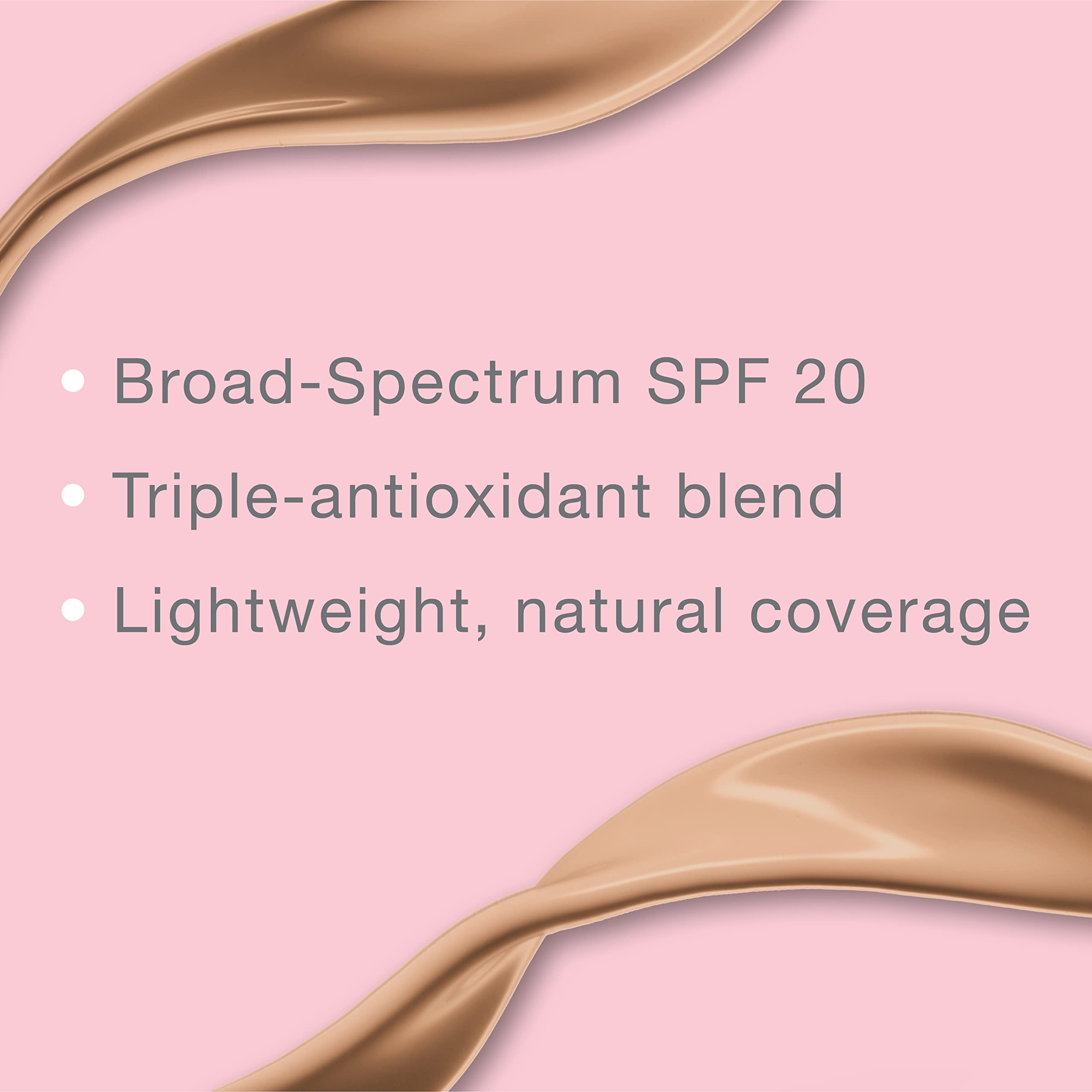 Neutrogena Healthy Skin Liquid Makeup Foundation,Broad Spectrum SPF 20 Sunscreen,Lightweight & Flawless Coverage Foundation with Antioxidant Vitamin E & Feverfew,Natural Beige,1 fl. oz (Pack of 1)