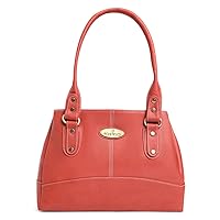 SHEERWORTH® Handbag For Women And Girls | Ladies Purse Faux Leather Satchel Bag | Wedding Gifts For Women |, Red