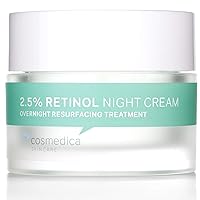 Retinol Night Cream - Daily Moisturizing Facial Lotion Night Cream. The best Retinol Cream with Vit A and Hyaluronic Acid to target skin concerns from Acne to Wrinkles (1.7oz)