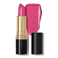 Revlon Lipstick, Super Lustrous Lipstick, Creamy Formula For Soft, Fuller-Looking Lips, Moisturized Feel in Pinks, Pink Promise (778) 0.15 oz