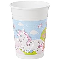 Procos Plastic Glass 200 ml Unicorn