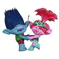 Christmas Ornament 2021, DreamWorks Animation Trolls Holiday in Harmony Poppy and Branch