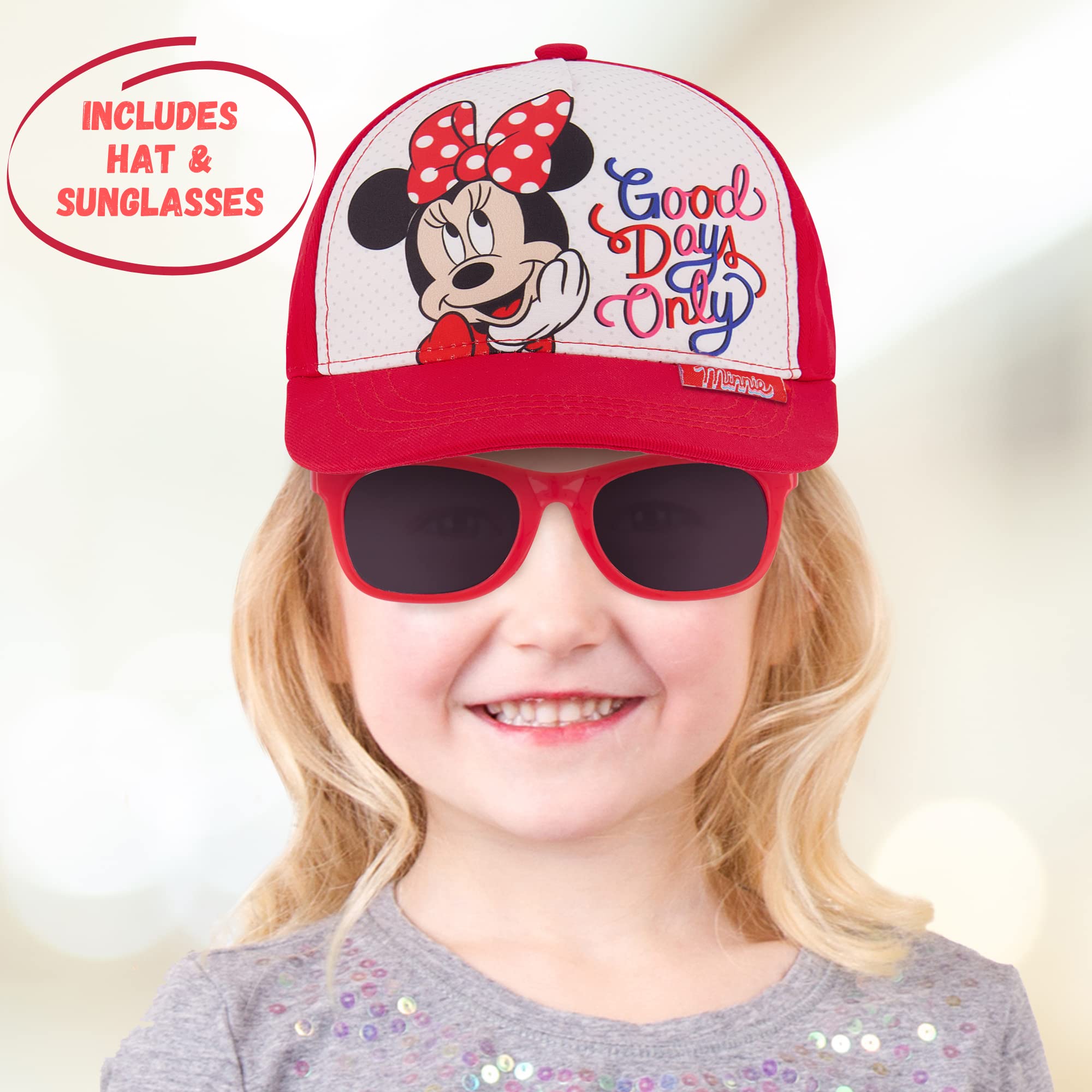 ABG Accessories Baby Little Abg Baseball Hat for Girl’s Ages 2-4, Kids Cap & Sunglasses