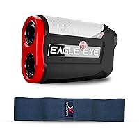 My Golfing Store Eagle Eye Golf Rangefinder and Swing Correcting Posture Motion Fixer Power Band, Training Aids, Arm Band for Easy Swing.