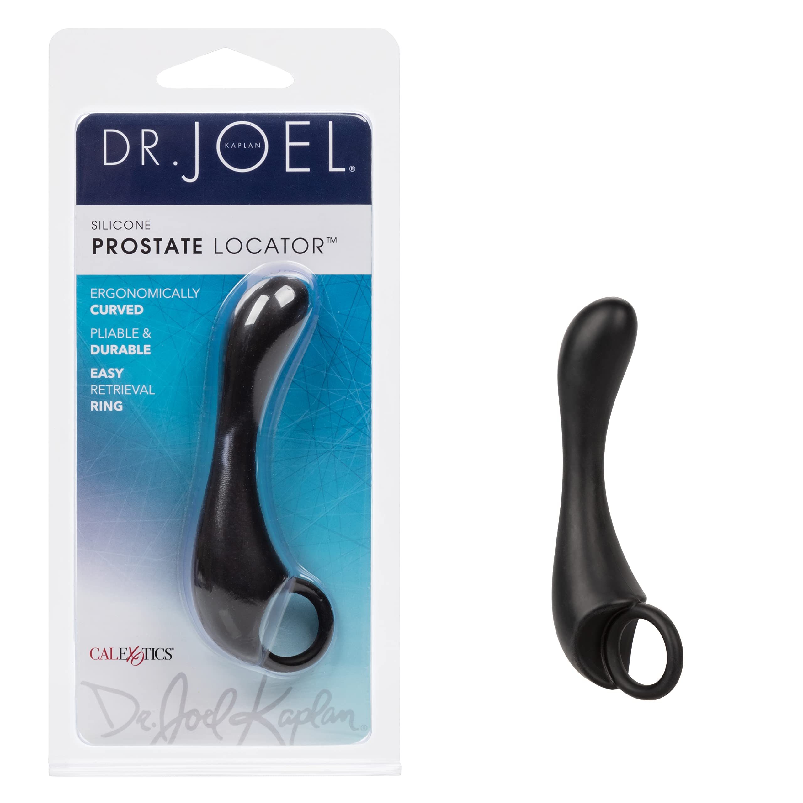 California Exotic Novelties Dr Joel Kaplan Silicone Prostate Locater, Black