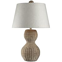 Elk Lighting Sycamore Hill Rattan LED Table Lamp in Light Natural Finish