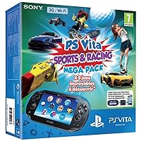 Console Playstation Vita Wifi 3G + Sports & Course (PS Vita) voucher + Carte Mémoire 8 Go