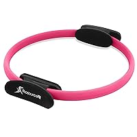 The Resistance Ring enhances Pilates Workouts with Light Resistance to Help Tone and Strengthen Your Entire core and Body
