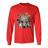 New Graphic Shirt Mario Funny Joke Novelty Tee Super Men's Long Sleeve T-Shirt