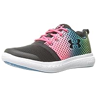 Under Armour Girls' Pre School Charged 24/7 Prism, Black (001)/Blue Shift, 12K