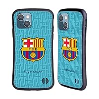 Head Case Designs Officially Licensed FC Barcelona Third 2019/20 Crest Kit Hybrid Case Compatible with Apple iPhone 13