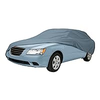 Classic Accessories Over Drive PolyPRO 1 Full-Size Sedan Car Cover, Fits cars 16' - 17'6
