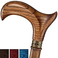 Asterom Walking Cane - Handmade, Ergonomic, Wooden - Canes for Men, Cane for Women - Walking Sticks for Seniors, Unique, Wood