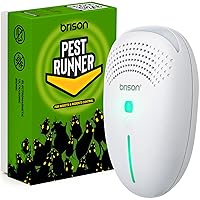 Ultrasonic Pest Repeller Plug in Pest Repellent 1 Pack– Rodent Electromagnetic Bionic for Indoor - Non-Toxic Electronic Insect Spiders Mice Rat Roaches Ants Cockroach Flea Scorpion Mosquito Critter