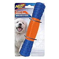 Nerf Dog 8in TPR EXO Squeak Stick - Blue/Orange