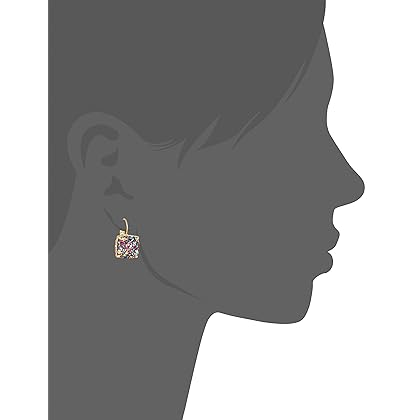 kate spade new york Small Square Lever-Back Drop Earrings