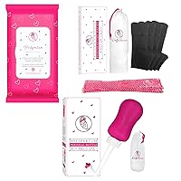 Trio Postpartum Perineal Care Bundle. Peri Bottle Perineal Ice Packs for Postpartum and Cooling Pad Liners