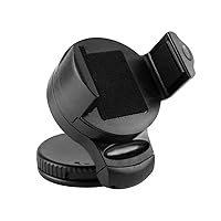 CyonGear Windshield Dashboard Car Mount Phone Holder for iPhone 4/4s/5/5c/5s/6, Samsung S3/S4/S5/Note 2,3,4 and HTC One - Black