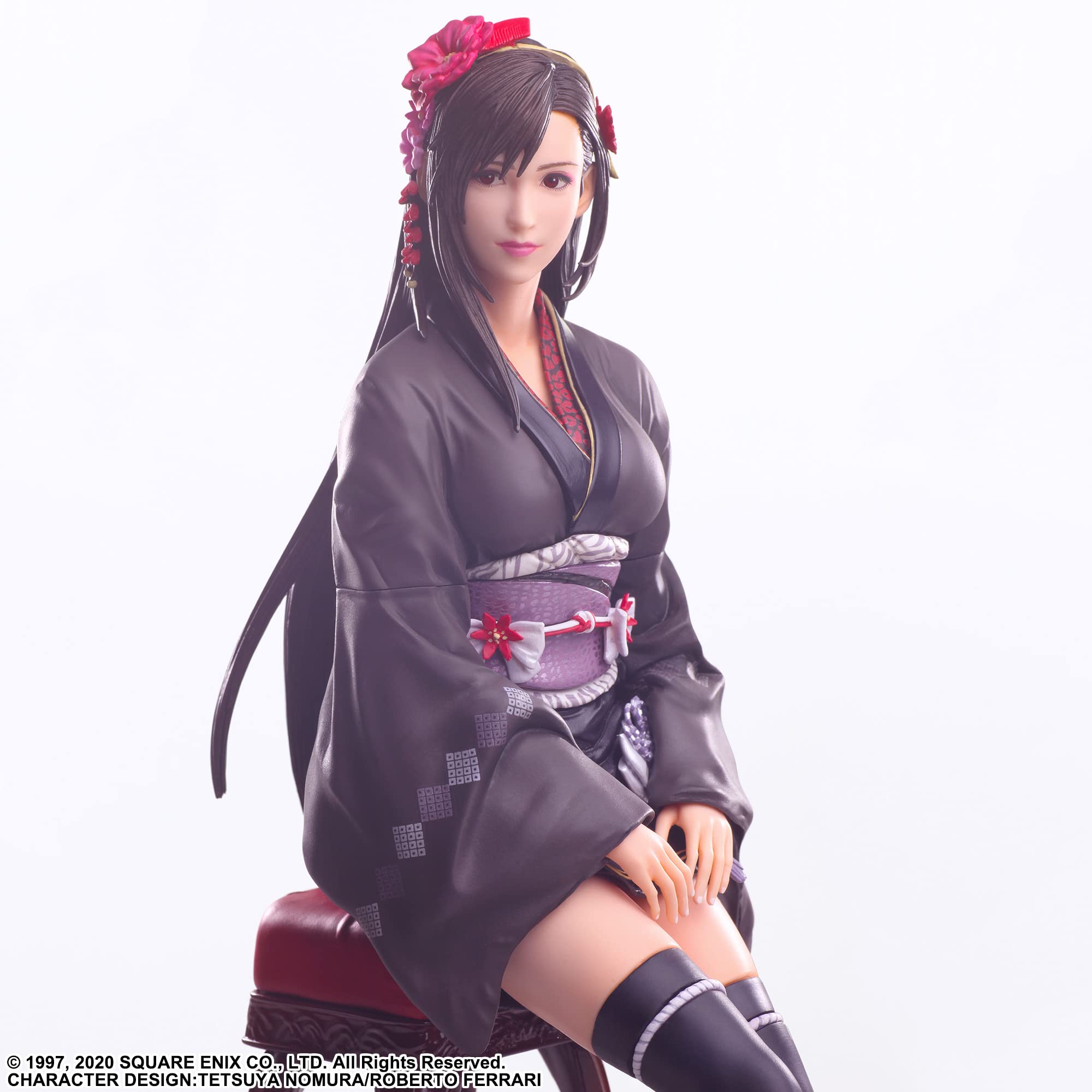 Square Enix Final Fantasy VII Remake: Tifa Lockheart (Exotic Dress Ver.) Static Arts Figure