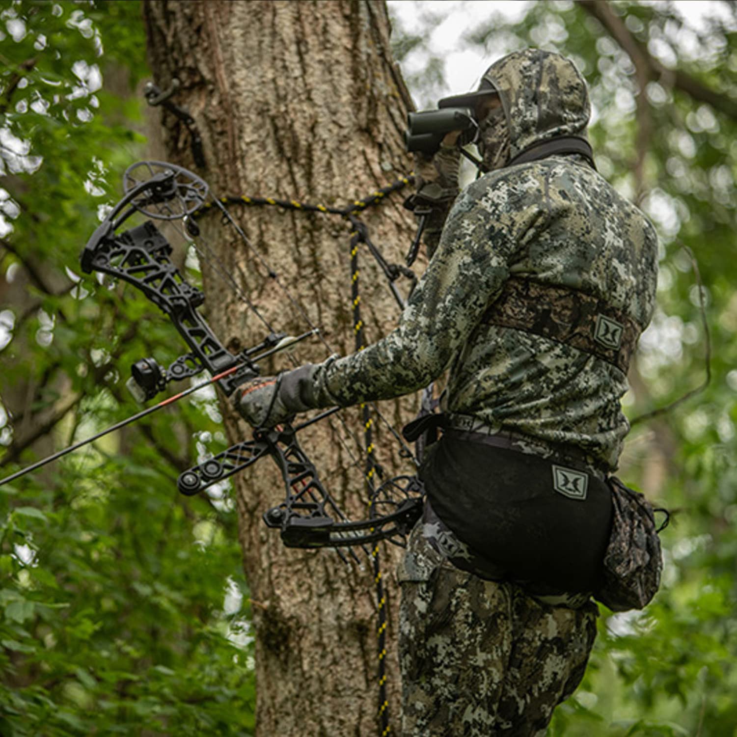 Hawk Helium Hammock Lightweight Packable Comfortable Camo Hunting Tree Saddle with Removable Padded Seat