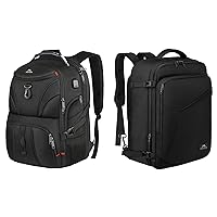 MATEIN Carry on Backpack, Extra Large Travel Backpack Expandable Airplane Approved Weekender Bag for Men and Women, Large Laptop Backpack with USB Port
