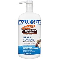 Palmer's Cocoa Butter Formula Daily Skin Therapy Lotion, Pump Bottle, 33.8 Ounces