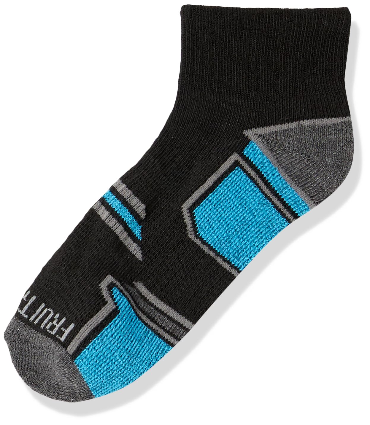 Fruit of the Loom Boys' Everyday Active Ankle Socks (12 Pack)