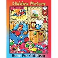 Hidden Picture Books For Children 5-7 Years Old: Hidden Objects, Puzzles,Word Pictures,.. 102 Pages School Zone Workbook Series