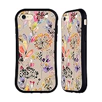 Head Case Designs Officially Licensed Ninola Beige Wild Grasses Hybrid Case Compatible with Apple iPhone 7/8 / SE 2020 & 2022