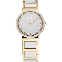 Bering Womens Analogue Quartz Watch with Stainless Steel Strap 10725-751