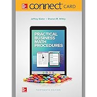 Connect Access Card for Practical Business Math Procedures