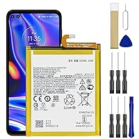 for lz50 Battery Replacement for Motorola Moto One 5G XT2075/Moto G 5G Plus XT2075-3/AT&T Moto One 5G XT2075-2/Verizon Moto One 5G UW XT2075-1 MOTXT20751 PAK80000US Battery Free Adhesive Tool Kits