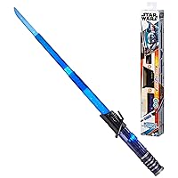 STAR WARS Lightsaber Forge Kyber Core Darksaber, Officially Licensed Customizable Electronic Mandalorian Lightsaber, Toys for 4 Year Old Boys and Girls
