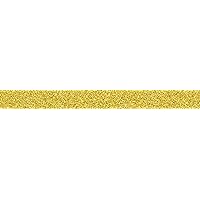 American Crafts Glitter Tape 5/8 Inch Gold 3 Yard