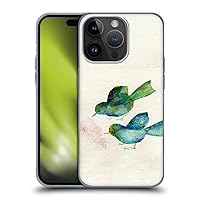 Head Case Designs Officially Licensed Wyanne Seed Birds Soft Gel Case Compatible with Apple iPhone 15 Pro