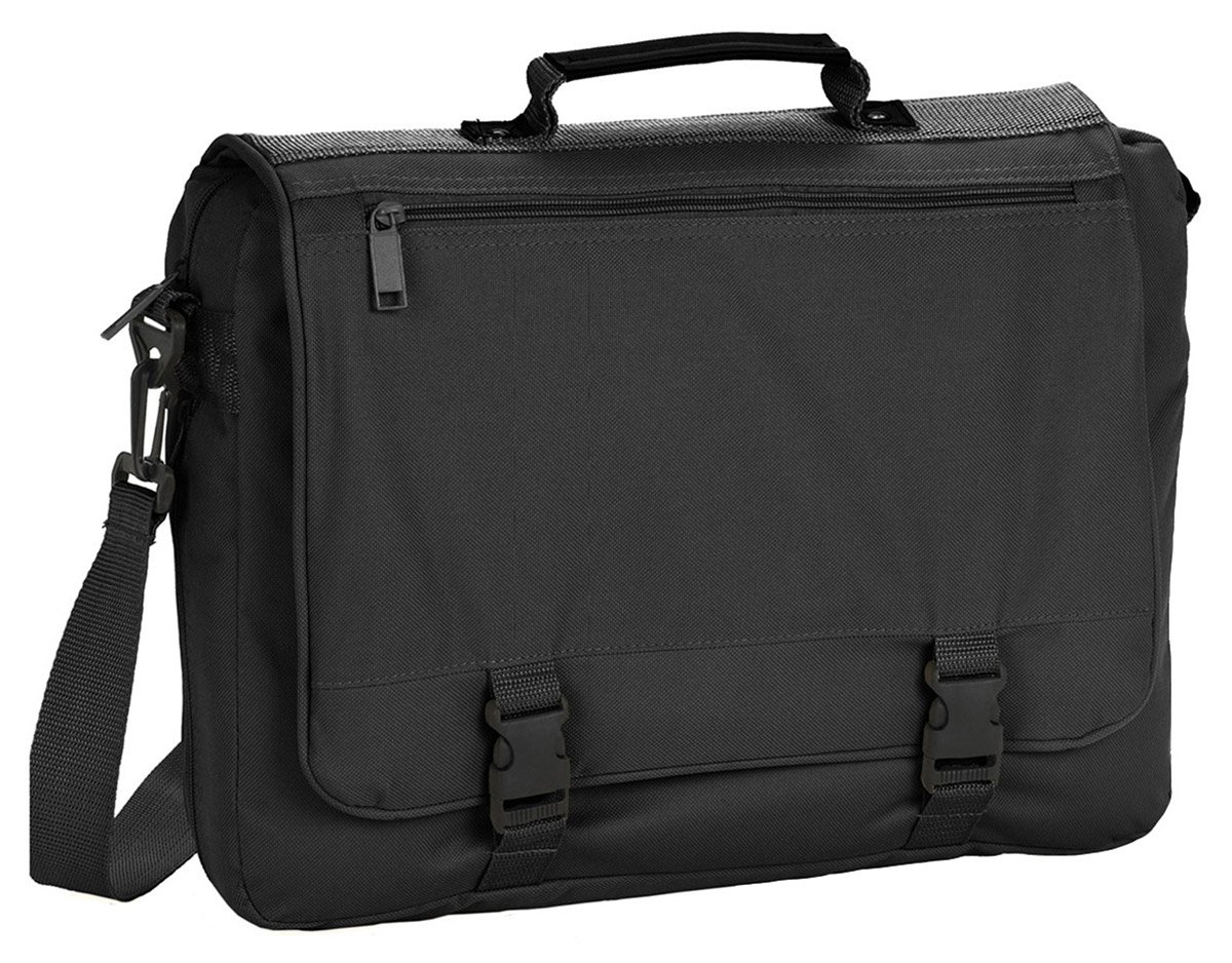 Liberty Bags Expandable Briefcase OS BLACK