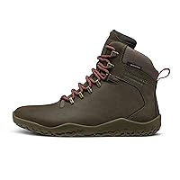 Vivobarefoot Tracker II FG, Womens Leather Hiking Boot With Barefoot Firm Ground Sole and Thermal Protection