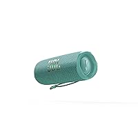 JBL Flip 6 - Portable Bluetooth Speaker, powerful sound and deep bass, IPX7 waterproof, 12 hours of playtime, JBL PartyBoost for multiple speaker pairing for home, outdoor and travel (Teal)