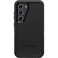 OtterBox Galaxy S23 Defender Series Case - BLACK, Rugged & Durable, with Port Protection, Includes Holster Clip Kickstand