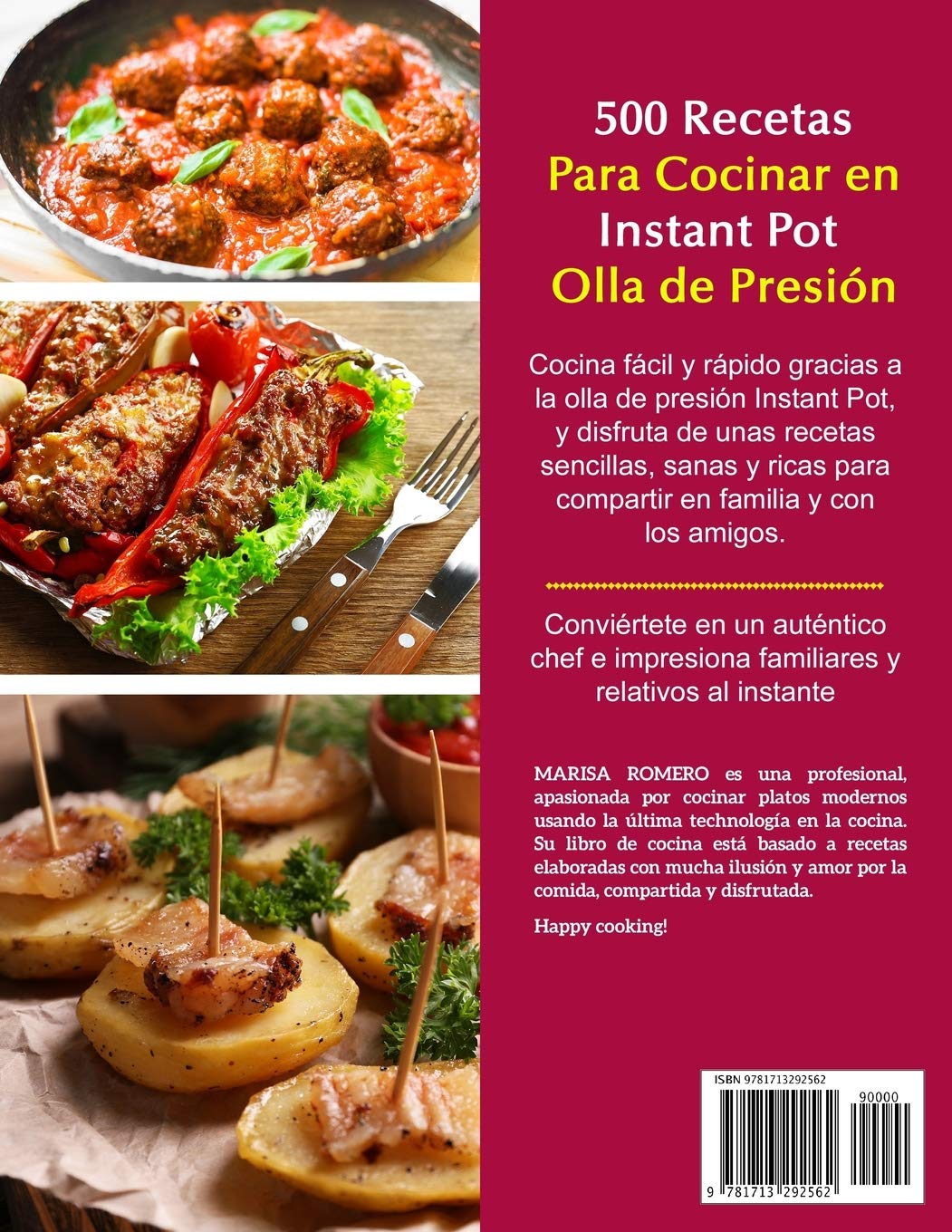 INSTANT POT COOKBOOK ¡En EspaÑol!: Instant Pot Recipes Ricas y Rápidas (Pressure Cooker Recipes) (Spanish Edition)
