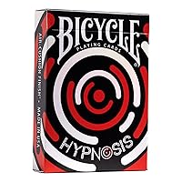 Bicycle Hypnosis Specialty Playing Cards, Red, Black, White Playing Card Deck