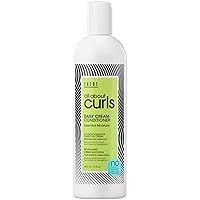 All About Curls Daily Cream Conditioner Essential Moisture for All Curly Hair Types | Strengthens | 3X Resistance to Breaking | Cruelty-Free & Sulfate-Free (2 sizes)